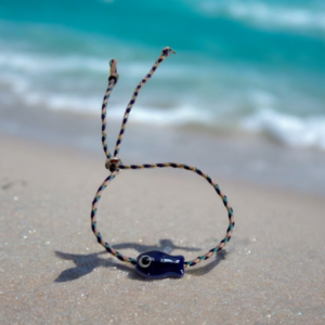 Βραχιόλι καλοκαιρινό με κεραμικό ψαράκι