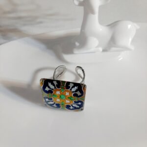 Alternative view of Χειροποίητο δαχτυλίδι από υγρό γυαλί