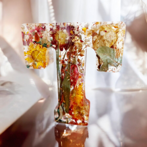 Επιτραπέζια μονογράμματα με λουλούδια