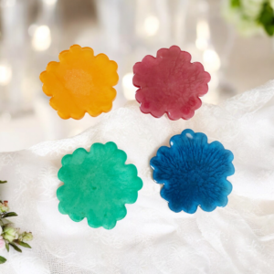 Σουβέρ πολύχρωμο από υγρό γυαλί