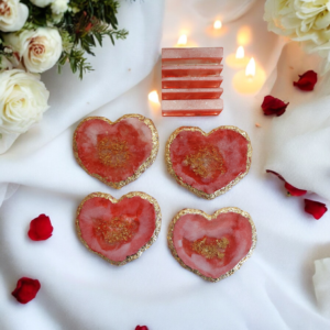 Alternative view of Σουβέρ Καρδιάς από υγρό γυαλί