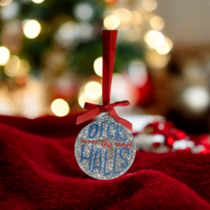 Alternative view of Χριστουγεννιάτικα στολίδια μπάλες για το δέντρο από υγρό γυαλί