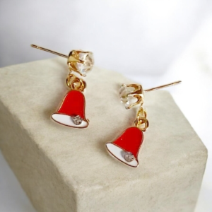 Σκουλαρίκια Κρεμαστά Χριστουγεννιάτικα, Καμπάνα