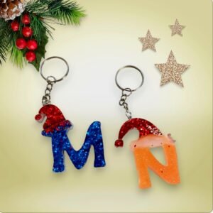 Alternative view of Μπρελόκ από υγρό γυαλί γράμματα