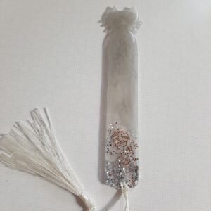 Alternative view of Σελιδοδείκτης από υγρό γυαλί γατούλα λευκό