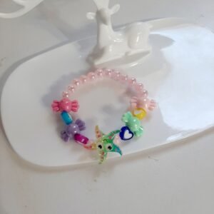 Χειροποίητο παιδικό βραχιόλι με χάντρες αστερίας