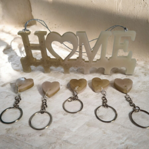 Κλειδοθήκη Home από υγρό γυαλί