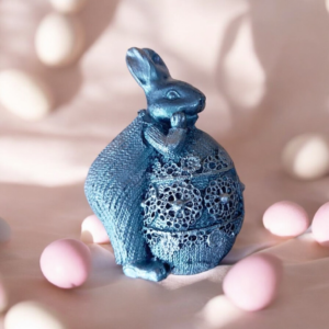 Λαγουδάκι από υγρο γυαλί μπλέ