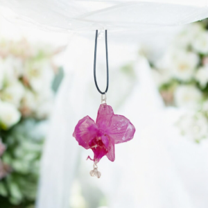 Alternative view of Ορχιδέα ροζ από υγρό γυαλί